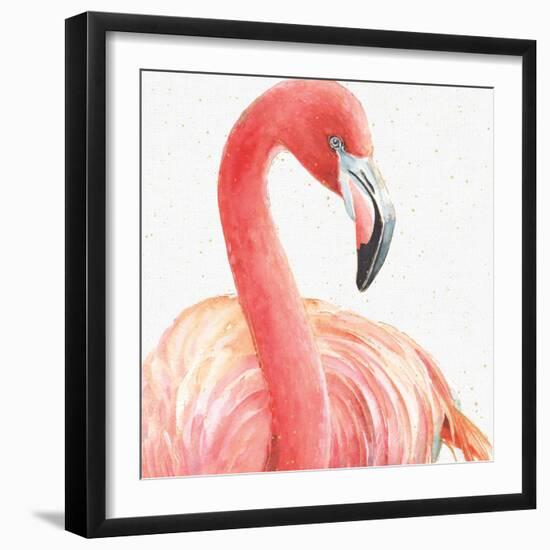Gracefully Pink II-Lisa Audit-Framed Art Print
