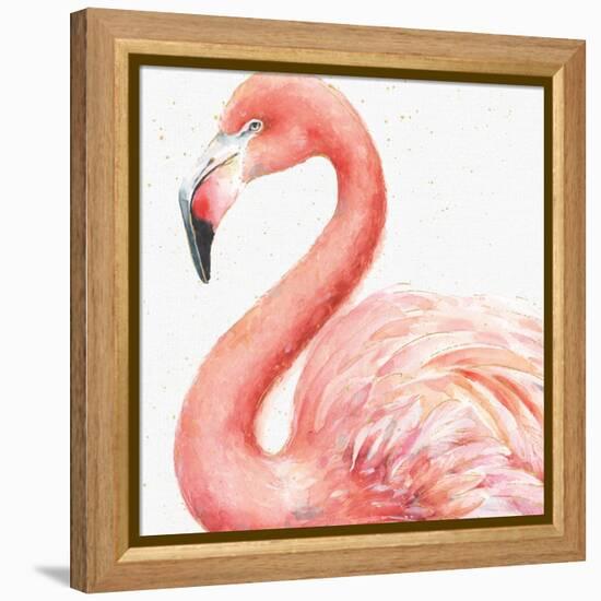 Gracefully Pink III-Lisa Audit-Framed Stretched Canvas