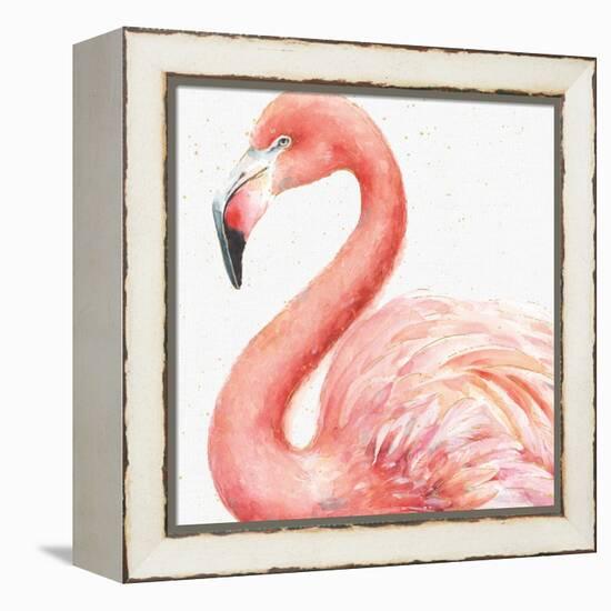 Gracefully Pink III-Lisa Audit-Framed Stretched Canvas