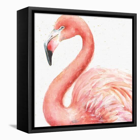Gracefully Pink III-Lisa Audit-Framed Stretched Canvas