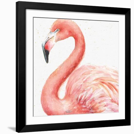 Gracefully Pink III-Lisa Audit-Framed Art Print