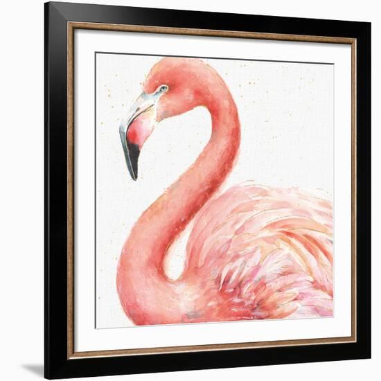 Gracefully Pink III-Lisa Audit-Framed Art Print