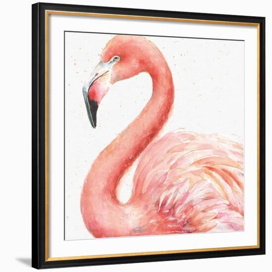 Gracefully Pink III-Lisa Audit-Framed Art Print