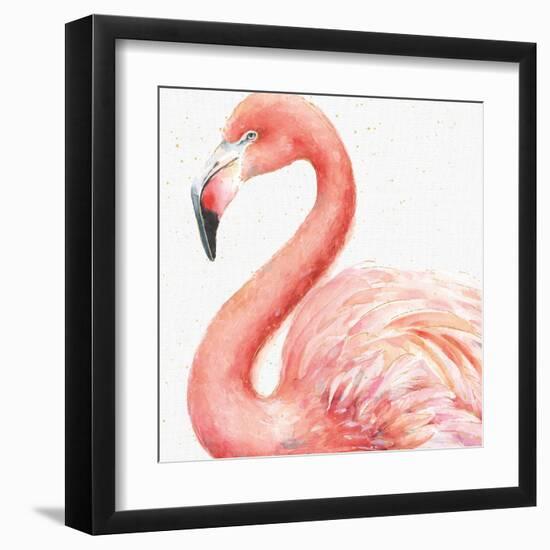 Gracefully Pink III-Lisa Audit-Framed Art Print