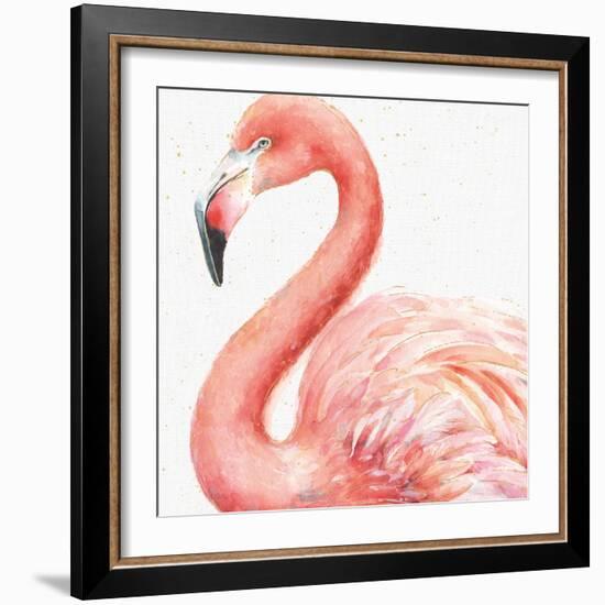 Gracefully Pink III-Lisa Audit-Framed Art Print