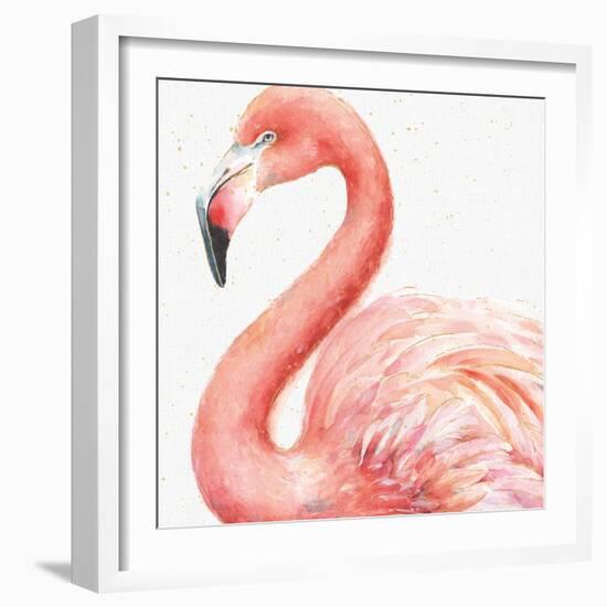 Gracefully Pink III-Lisa Audit-Framed Art Print