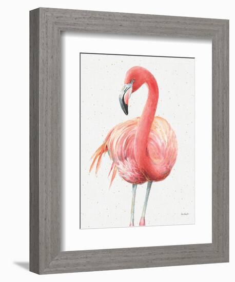 Gracefully Pink IV-Lisa Audit-Framed Art Print