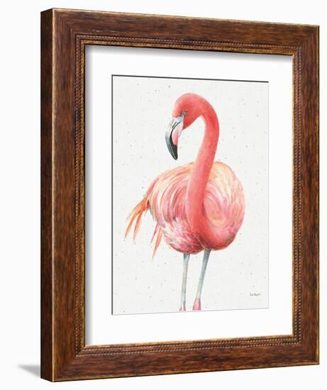 Gracefully Pink IV-Lisa Audit-Framed Art Print