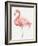 Gracefully Pink V-Lisa Audit-Framed Art Print