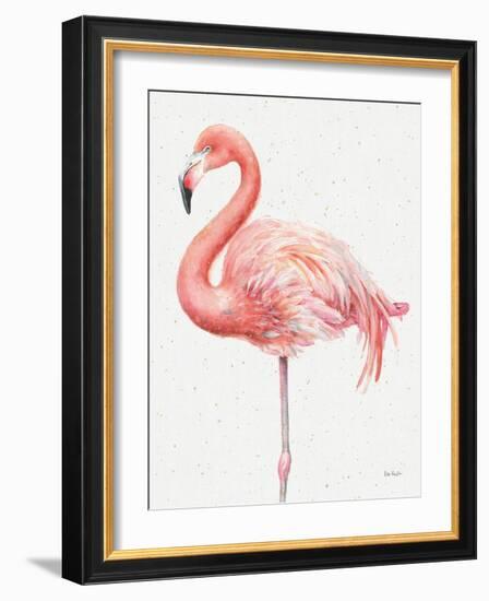 Gracefully Pink V-Lisa Audit-Framed Art Print