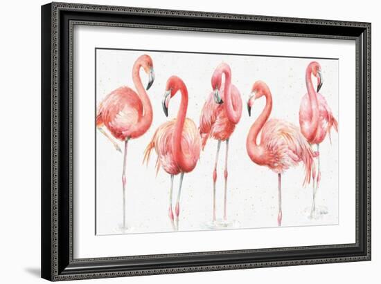 Gracefully Pink VIII-Lisa Audit-Framed Art Print