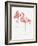 Gracefully Pink X-Lisa Audit-Framed Art Print