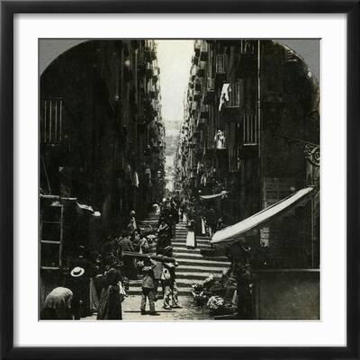 Napoli vintage Italian poster par VINTAGE POSTER