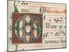 Gradual A: Initial Letter G, Gaudete-Unknown-Mounted Giclee Print