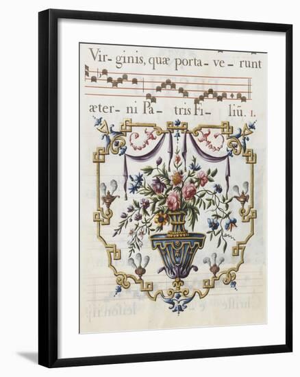 Graduale romanum, exécuté par P. Louis Blouin:-J.B. de Bray-Framed Giclee Print