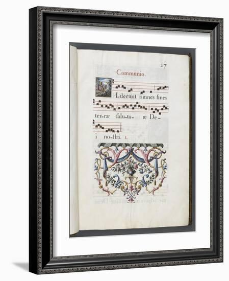 Graduale romanum, exécuté par P. Louis Blouin-J.B. de Bray-Framed Giclee Print