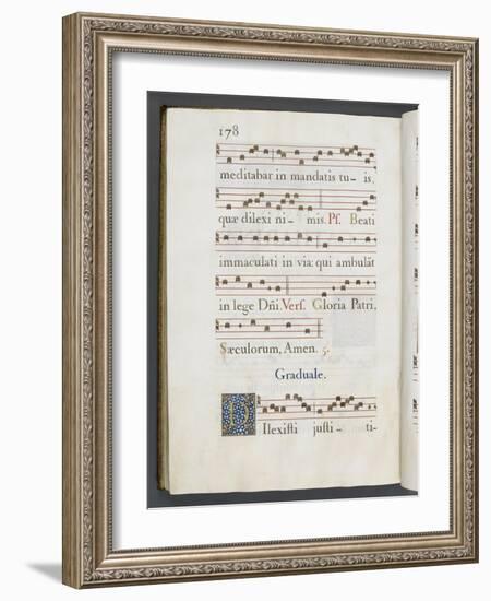 Graduale romanum, exécuté par P. Louis Blouin:-J.B. de Bray-Framed Giclee Print