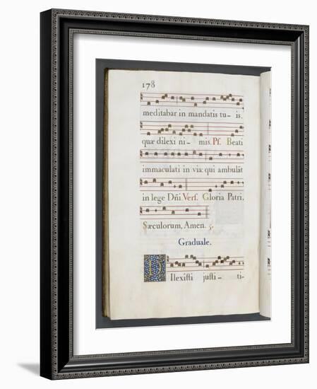 Graduale romanum, exécuté par P. Louis Blouin:-J.B. de Bray-Framed Giclee Print