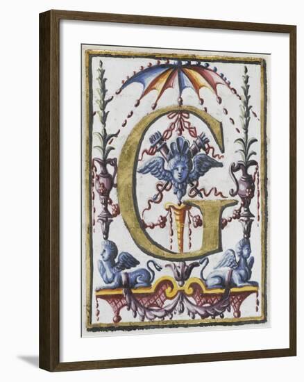 Graduale romanum, exécuté par P. Louis Blouin:-J.B. de Bray-Framed Giclee Print