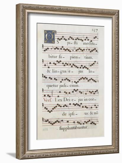 Graduale romanum, exécuté par P. Louis Blouin:-J.B. de Bray-Framed Giclee Print