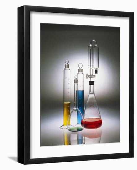 Graduated Cylinders and Flasks-Andrew Unangst-Framed Photographic Print