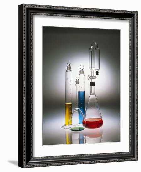 Graduated Cylinders and Flasks-Andrew Unangst-Framed Photographic Print