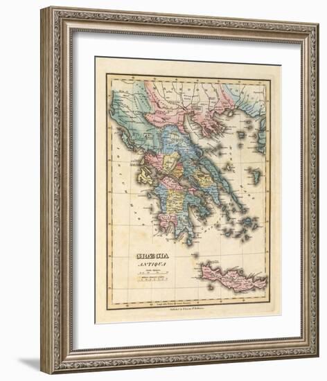 Graecia Antiqua, c.1823-Fielding Lucas-Framed Art Print