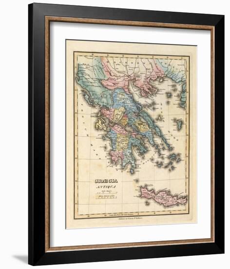 Graecia Antiqua, c.1823-Fielding Lucas-Framed Art Print