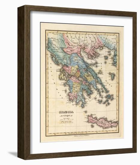 Graecia Antiqua, c.1823-Fielding Lucas-Framed Art Print