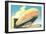 Graf Zeppelin at the Hangar-null-Framed Art Print