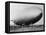 Graf Zeppelin People Mill Around as the Airship Prepares for Take Off-null-Framed Premier Image Canvas