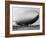 Graf Zeppelin People Mill Around as the Airship Prepares for Take Off-null-Framed Photographic Print