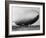 Graf Zeppelin People Mill Around as the Airship Prepares for Take Off-null-Framed Photographic Print