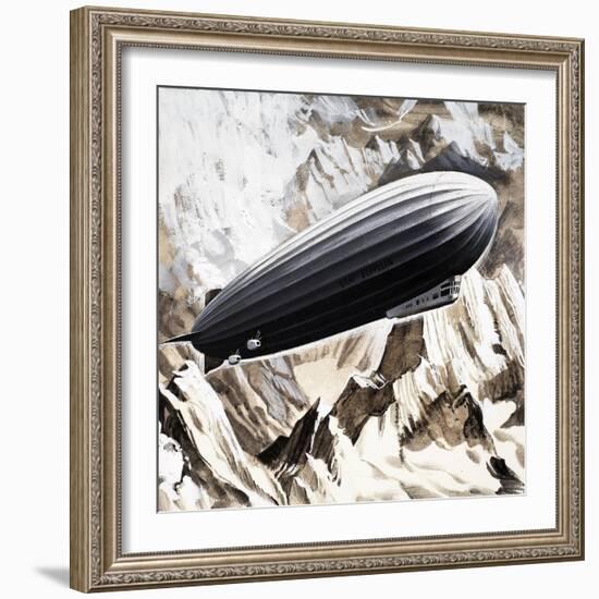 Graf Zeppelin-null-Framed Giclee Print