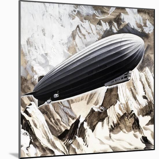 Graf Zeppelin-null-Mounted Giclee Print