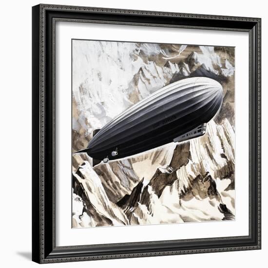 Graf Zeppelin-null-Framed Giclee Print