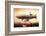 Graf Zepplin Fantasy Dirigible-null-Framed Premium Giclee Print