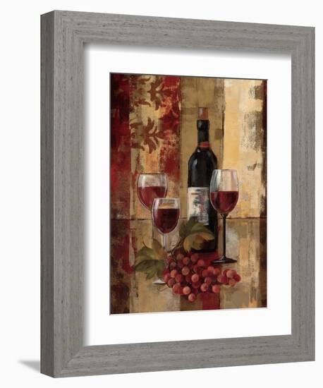 Graffiti and Wine II-null-Framed Art Print