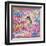 Graffiti Ballerina 2-Marta Wiley-Framed Art Print