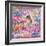 Graffiti Ballerina 2-Marta Wiley-Framed Art Print