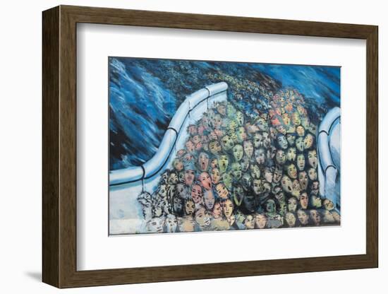 Graffiti, Berlin Wall, Berlin, Germany, Europe-James Emmerson-Framed Photographic Print