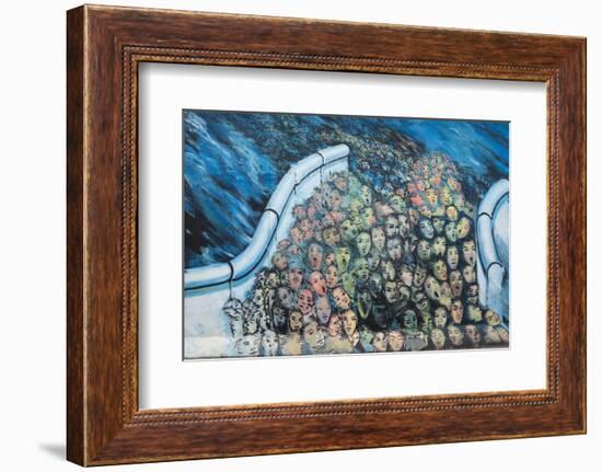 Graffiti, Berlin Wall, Berlin, Germany, Europe-James Emmerson-Framed Photographic Print