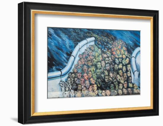 Graffiti, Berlin Wall, Berlin, Germany, Europe-James Emmerson-Framed Photographic Print