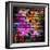 Graffiti Brick Wall-Eky Studio-Framed Art Print