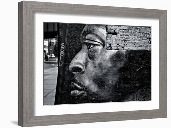 Graffiti Face 5 Pointz New York City-null-Framed Photo