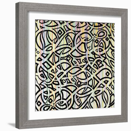 Graffiti Flare-Sydney Edmunds-Framed Giclee Print