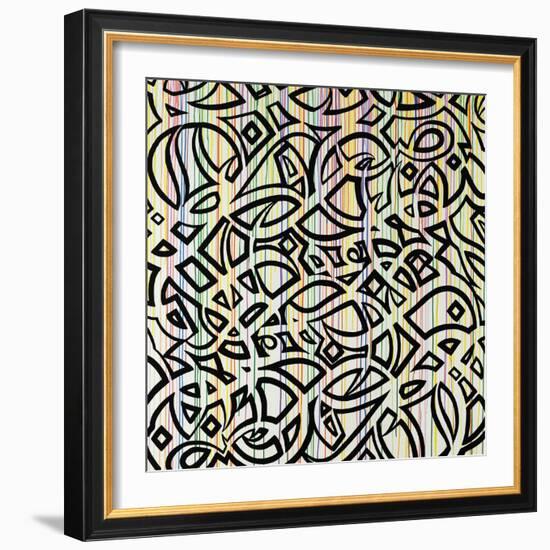 Graffiti Flare-Sydney Edmunds-Framed Giclee Print