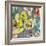 Graffiti Flowers III-Jennifer Goldberger-Framed Art Print