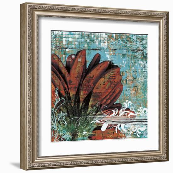 Graffiti Gerbera-Christina Lazar-schuler-Framed Giclee Print