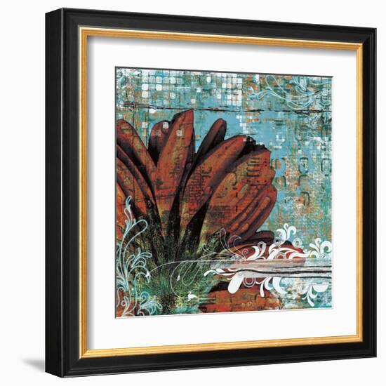 Graffiti Gerbera-Christina Lazar-schuler-Framed Giclee Print